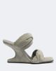 Rick Owens Rick Owens Twisted Cantilever suede wedge mules - 5