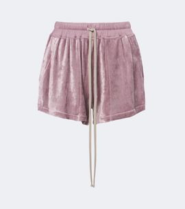 Rick Owens Rick Owens Velvet jersey shorts