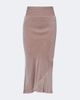 Rick Owens Rick Owens Velvet midi skirt - 1