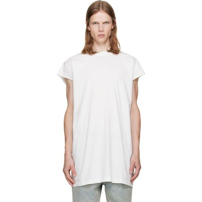 Rick Owens Rick Owens White Tower 'Rick' S Jumbo S/S T-shirt