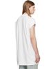 Rick Owens Rick Owens White Tower 'Rick' S Jumbo S/S T-shirt - 3