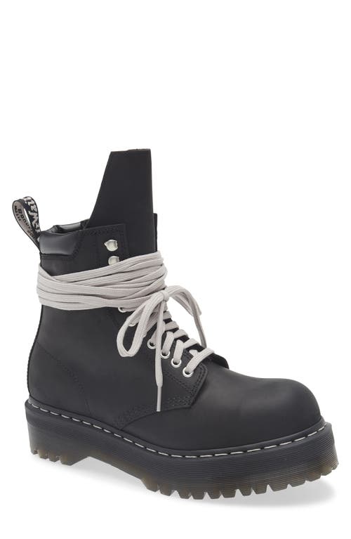 Rick Owens × Dr.Martens 1460 Quad Sole Dr. Martens 1460 Quad Leather Platform Boot Rick Owens Men's