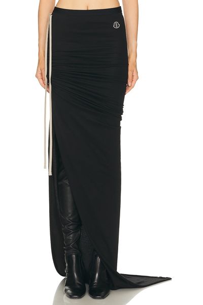 Rick Owens Rick Owens X Moncler Adjustable Long Skirt