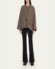 Rick Owens Sail Oversized Wool Flannel Jacket - 2