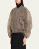 Rick Owens Secchia Flight Tulle Bomber Jacket - 4