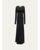 Rick Owens Semi-Sheer Seamed Combo Gown - 1