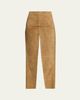 Rick Owens Sliced Suede Maxi Skirt - 1