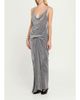 Rick Owens Strutter Drape Velvet Maxi Dress - 4