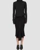 Rick Owens Women's Asymmetric High-Waisted Midi-Skirt - 2
