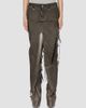 Rick Owens Women's Distressed Demin Maxi Skirt - 1