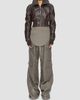 Rick Owens Women's Dracuflight Leather Zip-Up Bomber Jacket - 2