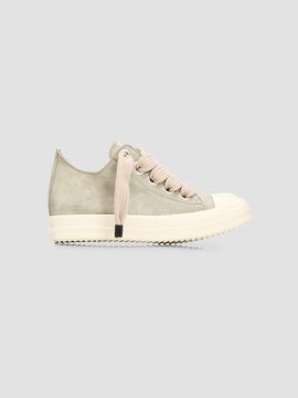 Rick Owens Women's Jumbolace Suede Low-Top Sneakers