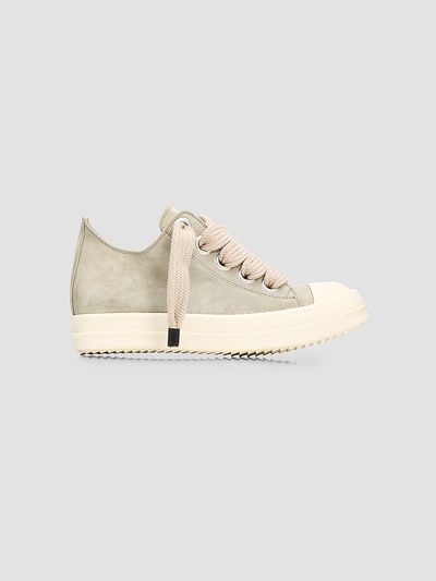 Rick Owens Women's Jumbolace Suede Low-Top Sneakers