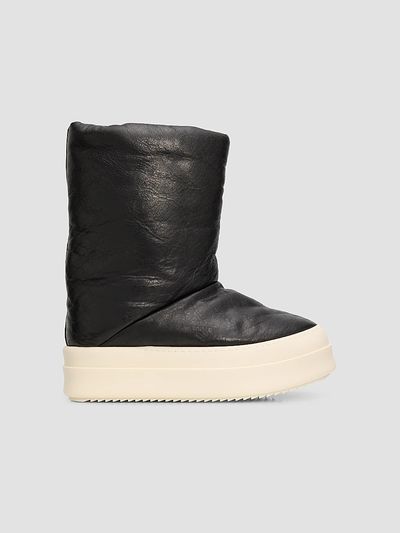 Rick Owens Women's Mega Bumper Lunar Leather Boots