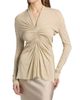 Rick Owens Women's Radiance Ruched Long-Sleeve Top - 3