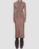 Rick Owens Women's Satin Bias Midi-Skirt - 2
