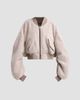 Rick Owens Women's Secchia Cropped Flight Bomber Jacket - 1