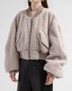 Rick Owens Women's Secchia Cropped Flight Bomber Jacket - 4