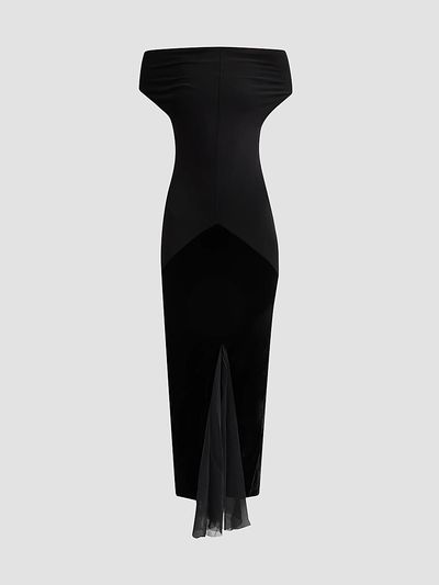 Rick Owens Women's Sliced Midi Dress