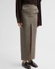 Rick Owens Women's Sliced Wool Maxi Skirt - 4