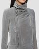 Rick Owens Women's Velvet Classic Biker Jacket - 4