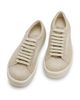 Rick Owens Women's Vintage Low-Top Suede-Leather Platform Sneakers - 4
