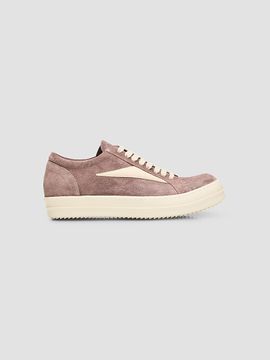 Rick Owens Women's Vintage Suede Low-Top Sneakers