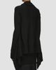 Rick Owens Women's Wool Shawl-Collar Wrap Cardigan - 2