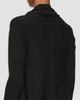 Rick Owens Women's Wool Shawl-Collar Wrap Cardigan - 7
