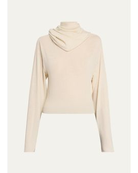 Rick Owens Wool Knit Scarf Top