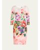 Rickie Freeman for Teri Jon Bodycon Floral-Print Scuba Dress - 1