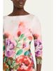 Rickie Freeman for Teri Jon Bodycon Floral-Print Scuba Dress - 5
