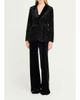 Rickie Freeman for Teri Jon Satin-Trim Sequin Blazer - 2