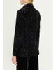 Rickie Freeman for Teri Jon Satin-Trim Sequin Blazer - 3