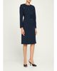 Rickie Freeman for Teri Jon Sequin Floral Applique Crepe Dress - 4