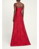 Rickie Freeman for Teri Jon Strapless Floral Jacquard A-Line Gown - 3