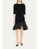 Rickie Freeman for Teri Jon Taffeta Bubble-Hem Crepe Mini Dress - 2