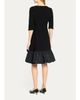 Rickie Freeman for Teri Jon Taffeta Bubble-Hem Crepe Mini Dress - 3