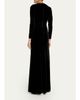 Rickie Freeman for Teri Jon Velvet Beaded Accent A-Line Gown - 3