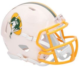 RIDDELL Green Bay Packers Riddell Retro Collection NFL Mini Helmet
