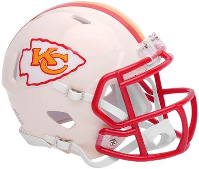 RIDDELL Kansas City Chiefs Riddell Retro Collection NFL Mini Helmet
