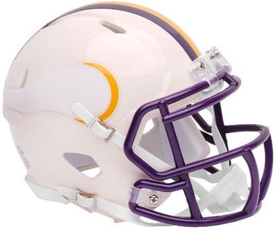 RIDDELL Minnesota Vikings Riddell Retro Collection NFL Mini Helmet