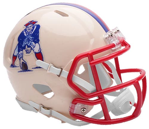 RIDDELL New England Patriots Riddell Retro Collection NFL Mini Helmet
