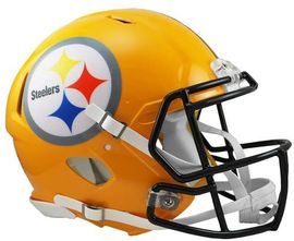 RIDDELL Pittsburgh Steelers (Gold) Riddell Speed Throwback Mini Helmet