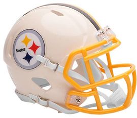 RIDDELL Pittsburgh Steelers Riddell Retro Collection NFL Mini Helmet