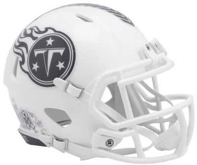 RIDDELL Tennessee Titans 2024 NFL Salute to Service Riddell Speed Mini Helmet