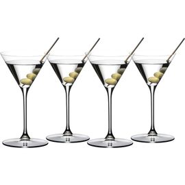 Riedel Riedel Grape@ Martini Cocktail Glass, Buy 3 Get 4, 7 Ounce