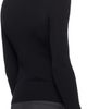 Rier Rier Black Fine Rib Silk Polo - 3
