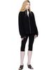 Rier Rier Black Fleece Full Zip Jacket - 4