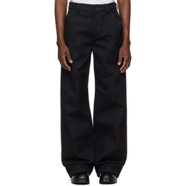 Rier Rier Black Gabardine Trousers